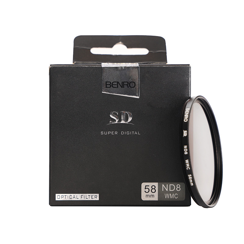 فیلتر لنز بنرو مدل ND8 58mm