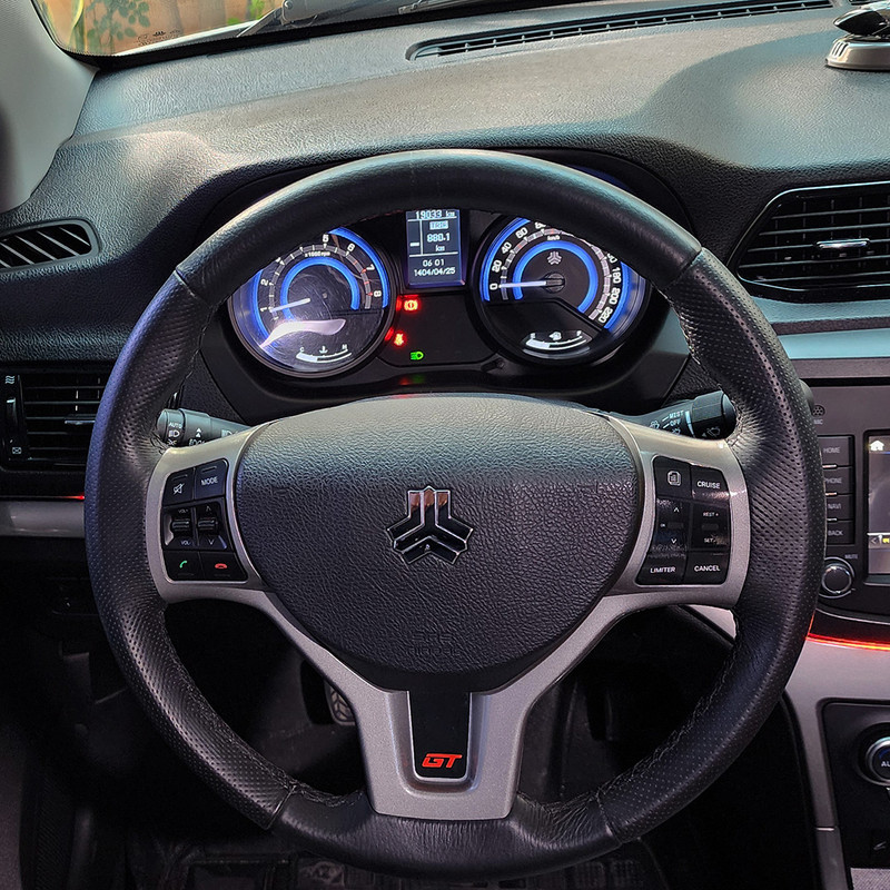 برچسپ کروز کنترل و فرمان رهام مدل SH0032مناسب برای شاهین  بسته 2 عددی