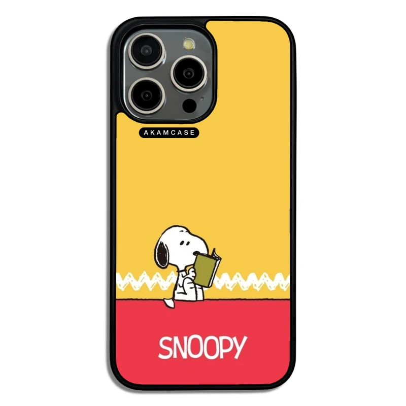 کاور آکام مدل AMC-WA15PROMAX-SNOOPY-21 مناسب برای گوشی موبایل اپل iPhone 15 Pro Max