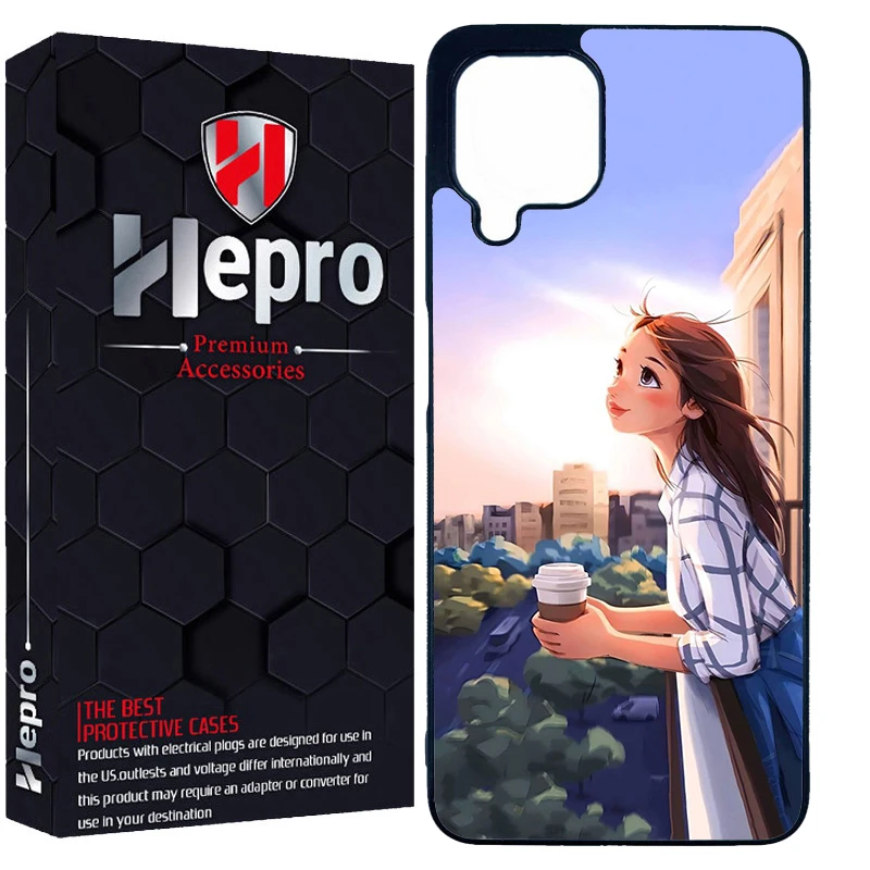 کاور هپرو طرح دخترانه کد Dimo-016 مناسب برای گوشی موبایل سامسونگ Galaxy A22 4G