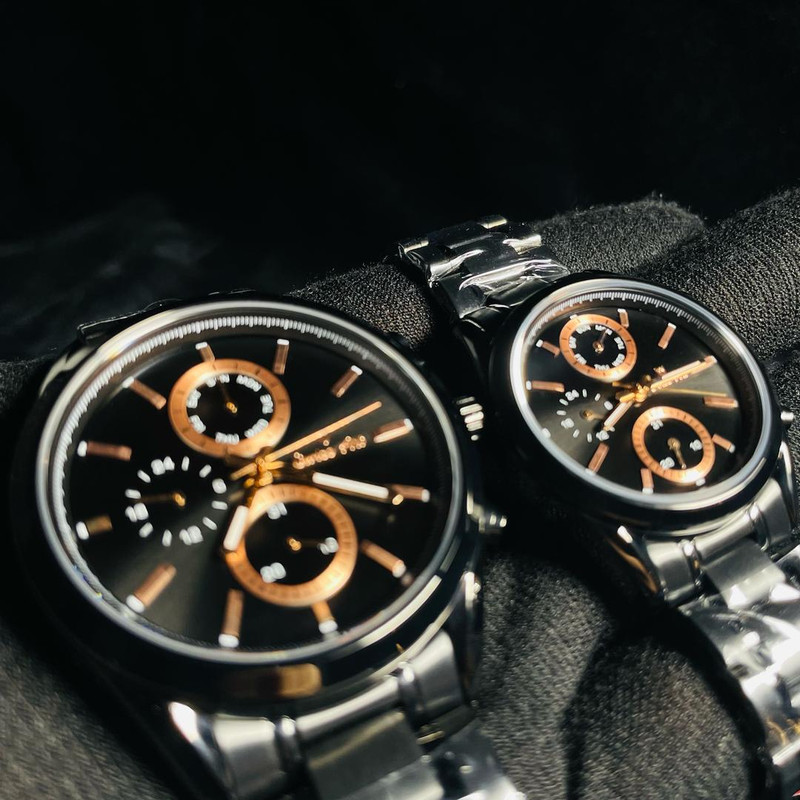 ست ساعت مچی عقربه‌ای زنانه و مردانه سوئیس آرت مدل 920134135-07