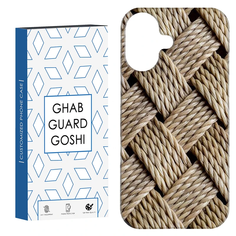 کاور قاب گارد گوشی طرح بافت  کد Dimo-648 مناسب برای گوشی اپل Iphone 16     