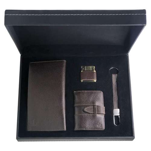 ست هدیه لیزارد مدل چرم طبیعی کد N.L