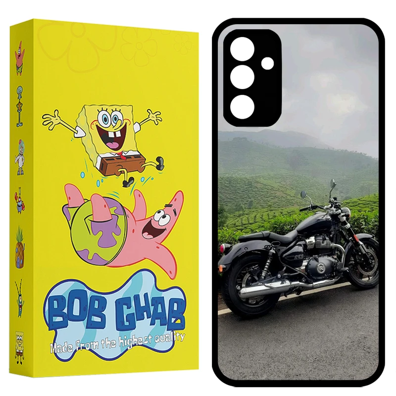 کاور باب قاب طرح موتور مدل BCPA34 مناسب برای گوشی موبایل سامسونگ Galaxy A34 5G