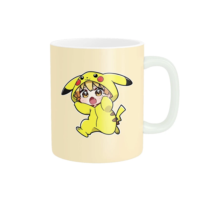 ماگ پاد آفرین مدل پسرک و پیکاچو کد 1912