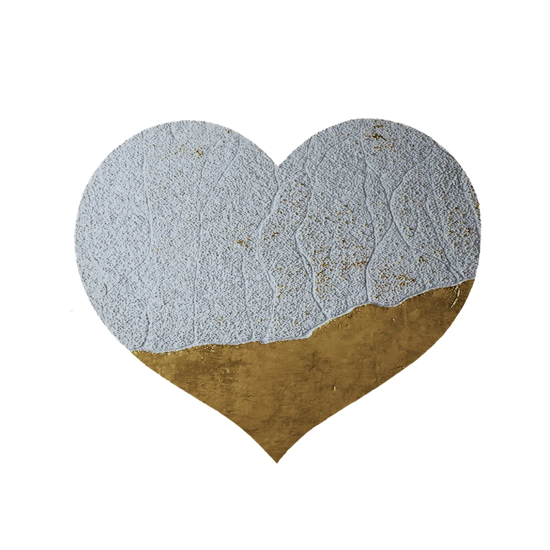 پادری مدل قلب طرح کلاسیک کد 8826 سایز 90x90 سانتی متر 