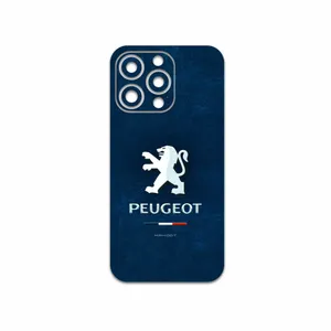 MAHOOT Peugeot-Logo Cover Sticker for Apple iphone 13 Pro