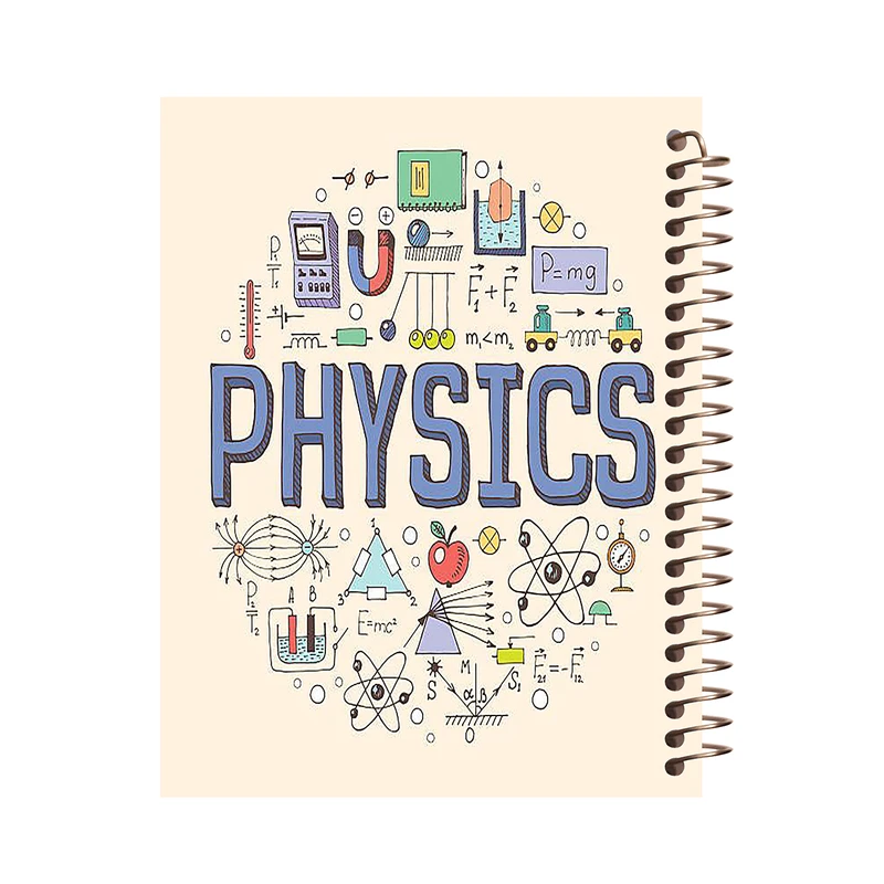 دفتر مشق 100 برگ طرح فیزیک کد H453