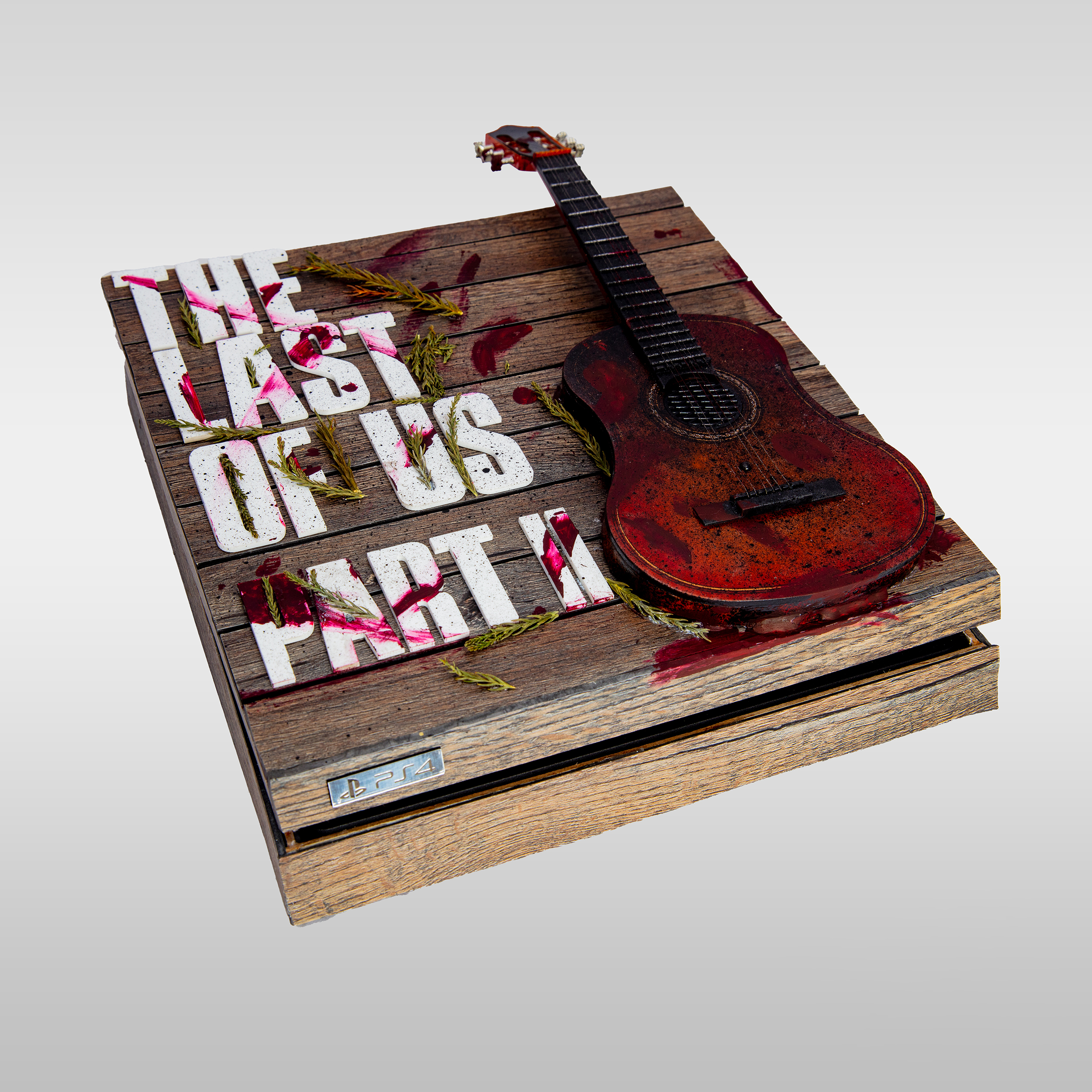 کاور پلی استیشن ۴ مدل the last of us سه بعدی