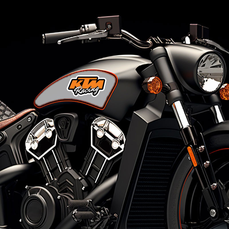 برچسب موتور سیکلت رایسان طرح ktm کد sm0073