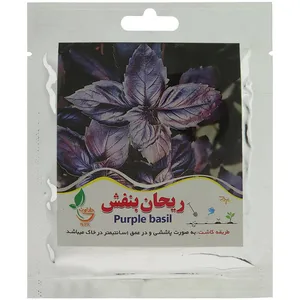 بذر ریحان بنفش طراوت مدل B14