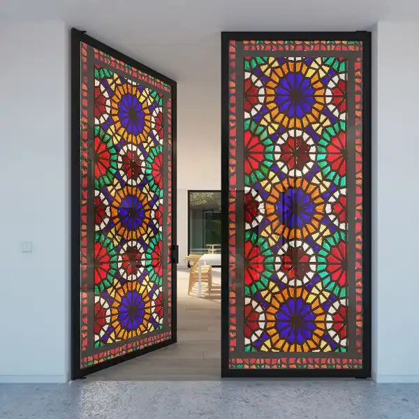 استیکر شیشه مدل هامون