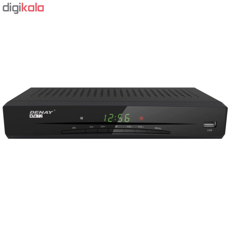 گیرنده تلویزیون دیجیتال دنای مدل DVB-T STB951T2 به همراه آنتن رومیزی پروویژن DVB-T601