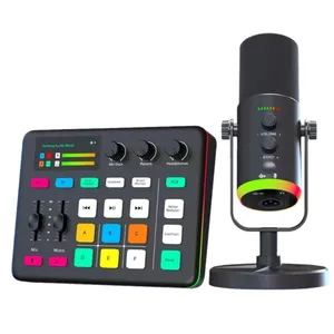 میکروفون کندانسر دراگون ساند مدل G1 به همراه کارت صدا