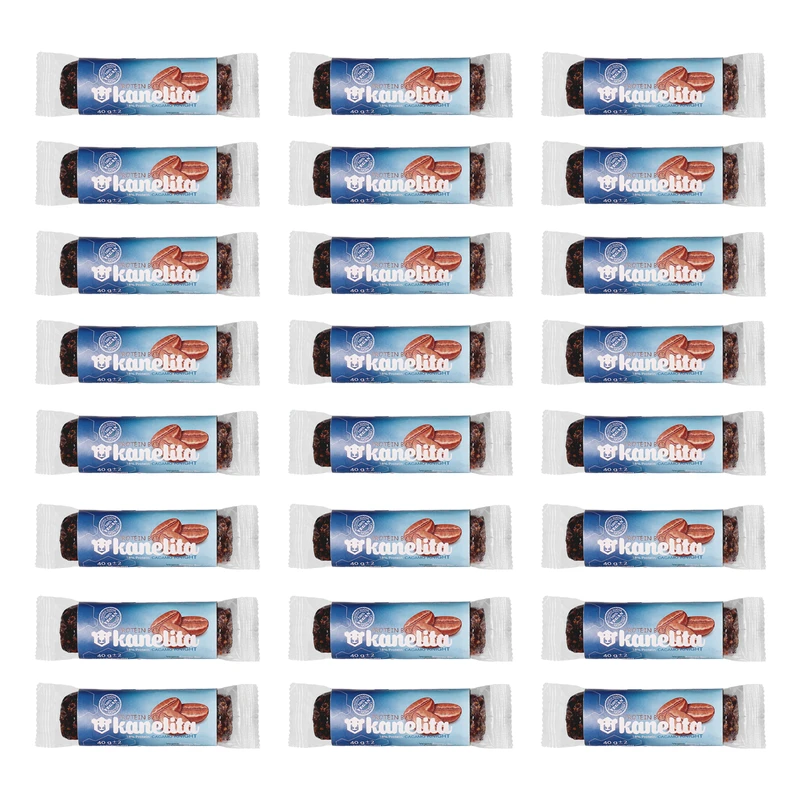 پروتئین بار کاکائو تلخ و بادام زمینی کاکامو نایت کنلیتا 40 گرم بسته 24 عددی