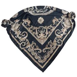 روسری زنانه مدل نخی مجلسی فرفورژه دور دست دوز چهارفصل