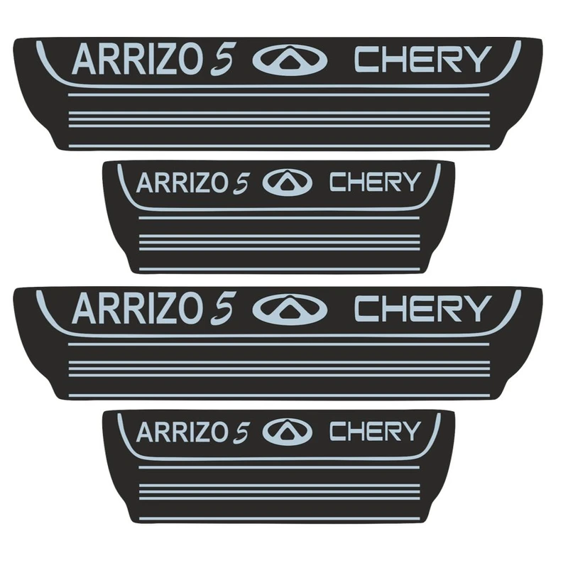  برچسب بدنه خودرو اسپرت غدیر مدل CH NO YA59 A36 مناسب برای آریزو5 بسته 4 عددی