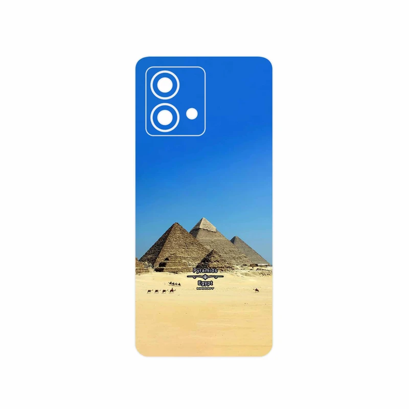برچسب پوششی ماهوت مدل Pyramids of Egypt مناسب برای گوشی موبایل موتورولا Moto G84