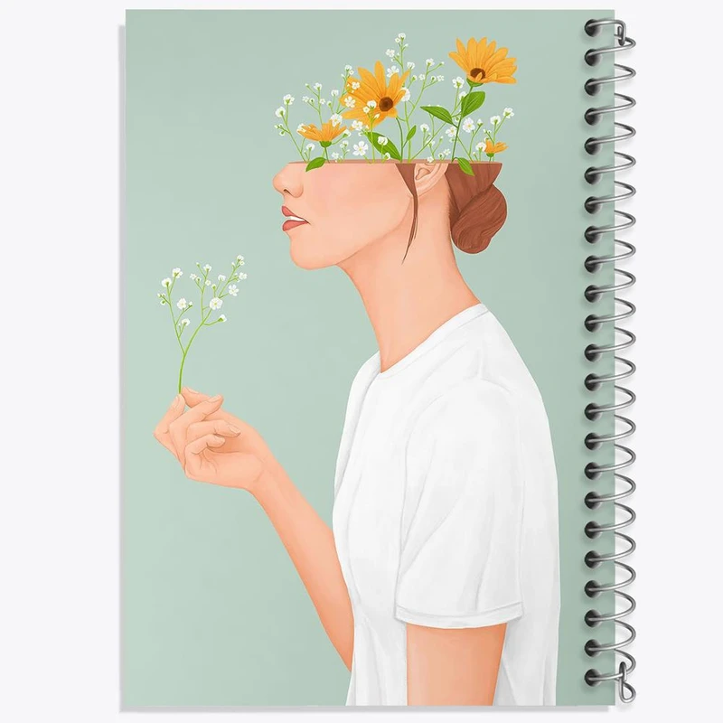 دفتر لیست خرید 50 برگ خندالو طرح دخترانه کد 25637