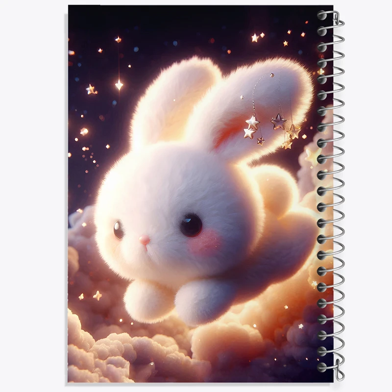 دفتر لیست خرید 50 برگ خندالو طرح خرگوش کیوت کد F5491