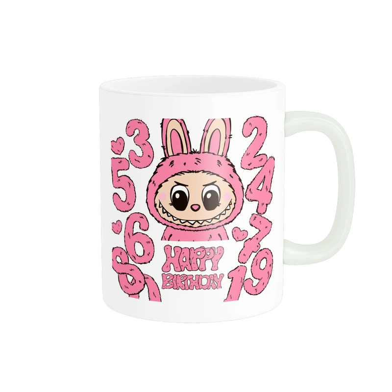 ماگ پاد آفرین مدل فانتزی طرح عروسک لبوبو Labubu ترند کد p10817