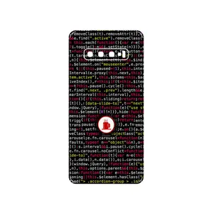 MAHOOT Programming 1 Cover Sticker for Samsung Galaxy S10 Plus
