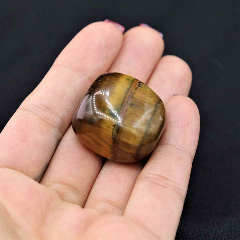 سنگ راف مانا جم مدل سنگ چشم ببر تامبل‌ شده کد 15