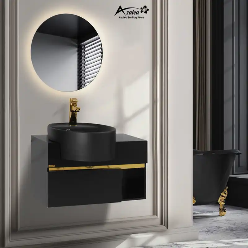 ست کابینت و روشویی آزالیا مدل Milana70BC