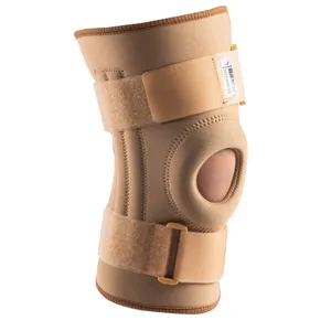 زانوبند طبی توان تن خزر مدل چهار فنره نئوپرنی کد KN002