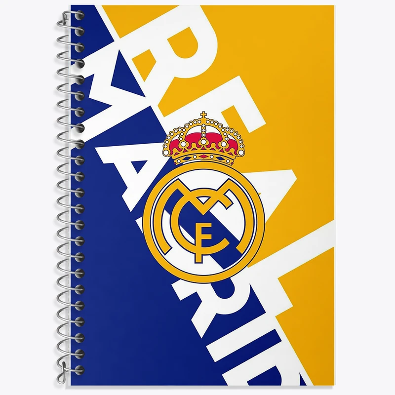 دفتر لغت 50 برگ خندالو طرح رئال مادرید (Real Madrid) کد F6891