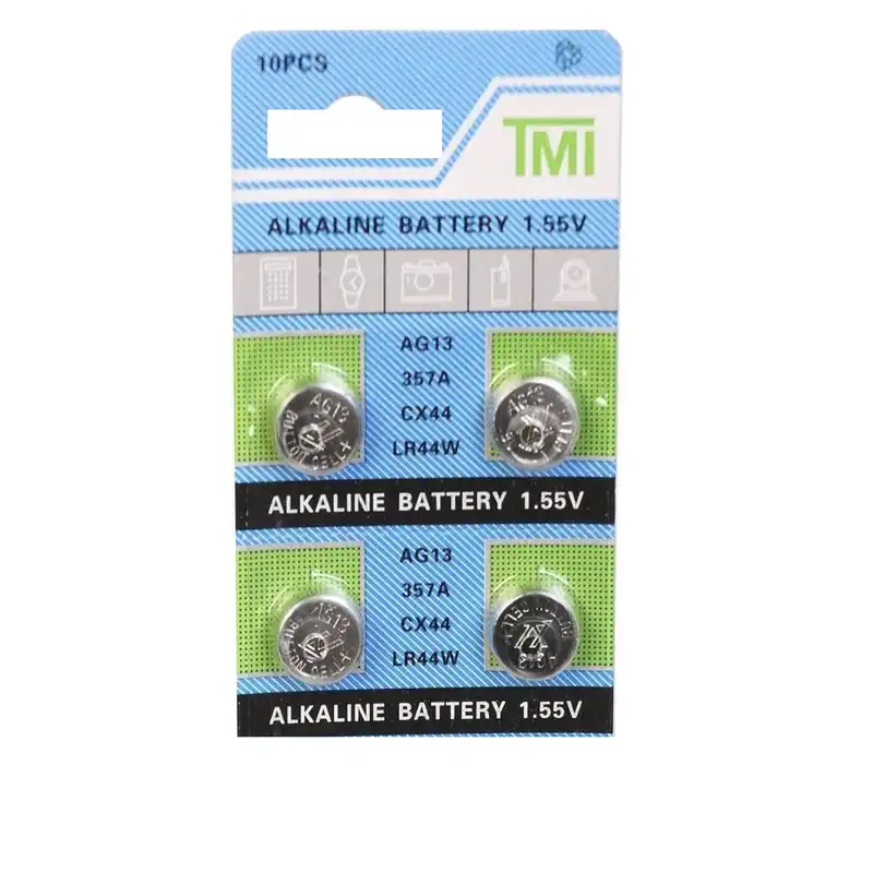 باتری ساعت تی ام آی مدل LR44 بسته 10 عددی