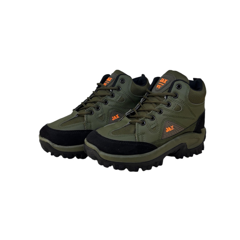 نیم بوت مردانه مدل NMKN 295 هورس رنگ یشمی