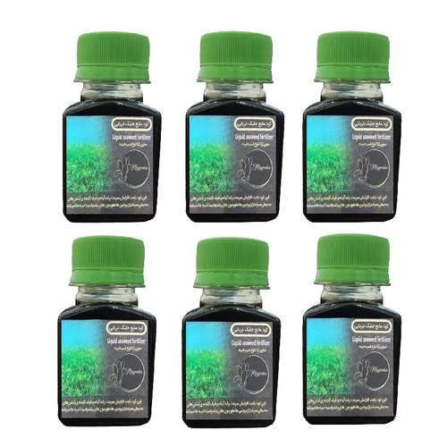 کود مایع جلبک دریایی کد 100 حجم 120 میلی لیتر بسته 6 عددی