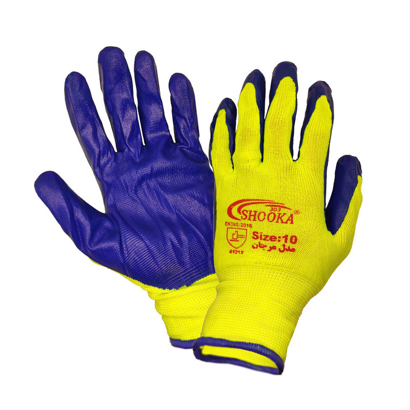 دستکش ایمنی شوکا مدل مرجان