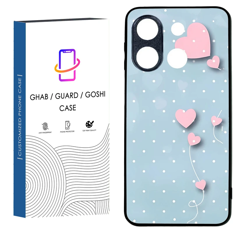 کاور قاب گارد گوشی طرح دخترانه کد 61 - tpu مناسب برای گوشی موبایل وکال V۰ / V۰ Plus