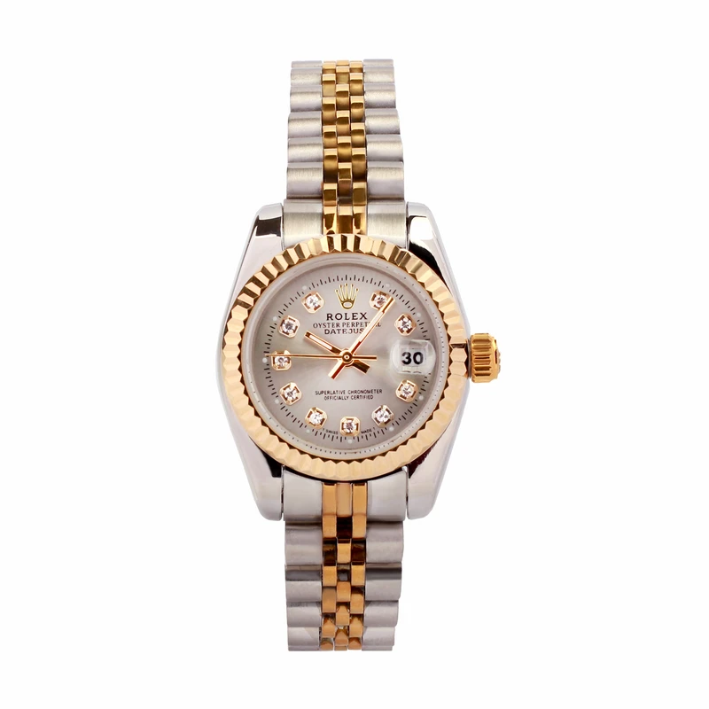 ساعت مچی عقربه ای زنانه مدل دیت جاست کد WL-42