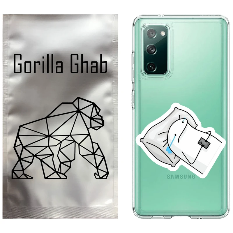 کاور گوریلا قاب مدل CLG کد 81 طرح غمگین مناسب برای گوشی موبایل سامسونگ Galaxy S20 FE