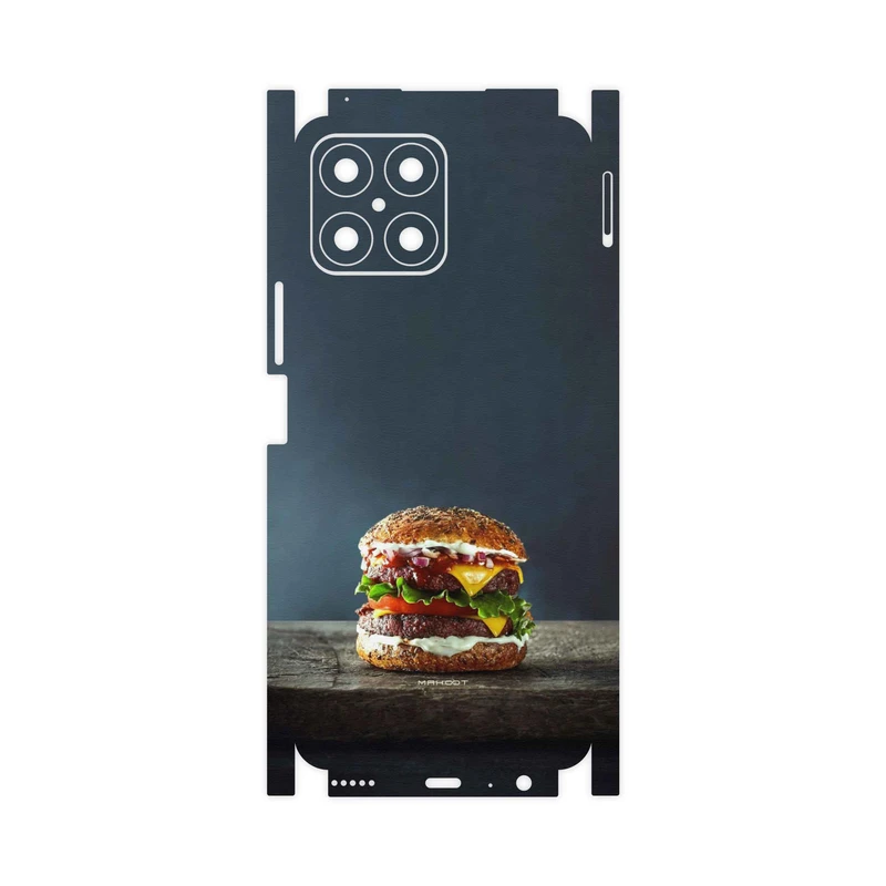 برچسب پوششی ماهوت مدل Hamburger-FullSkin مناسب برای گوشی موبایل آنر X8