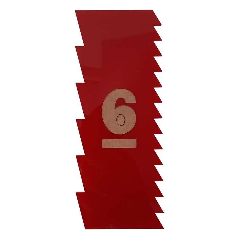 کاردک خامه کشی پی اس تی طرح گاناش مدل pe460-6