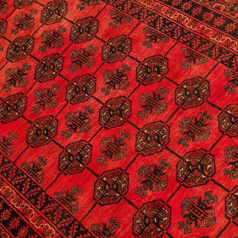 فرش دستبافت سه متری مدل نقشه بلوچ  کد 33.1844