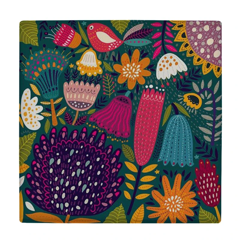  زیر لیوانی طرح باغچه گل کد    3616256_1559