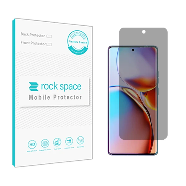 محافظ صفحه نمایش حریم شخصی راک اسپیس کد PRV مناسب برای گوشی موبایل موتورولا Edge 40 Pro
