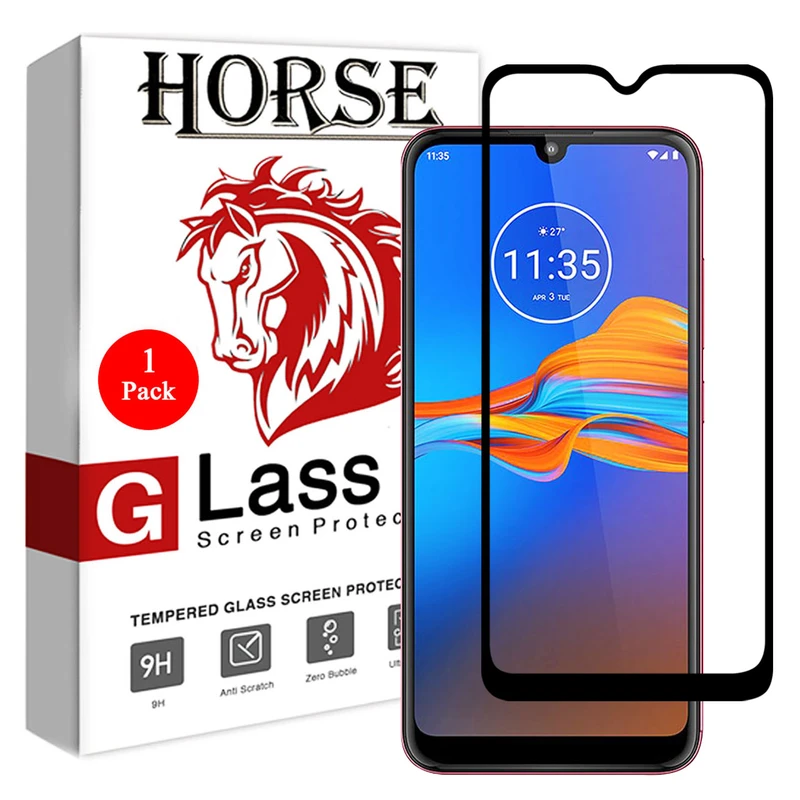محافظ صفحه نمایش هورس مدل FUL-H مناسب برای گوشی موبایل موتورولا Moto E6 Plus