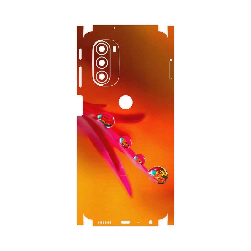 برچسب پوششی ماهوت مدل Plant dew-FullSkin مناسب برای گوشی موبایل موتورولا Moto G51 5G
