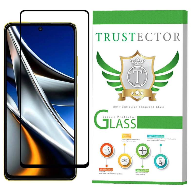 محافظ صفحه نمایش سرامیکی تراستکتور مدل CRTA-Glass مناسب برای گوشی موبایل شیائومی Poco X4 Pro 5G