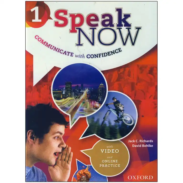 کتاب Speak Now 1  اثر Jack C.Richards انتشارات Oxford