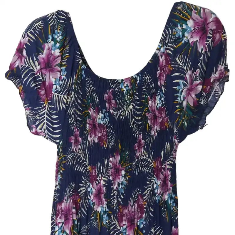 پیراهن ساحلی زنانه مدل نخی