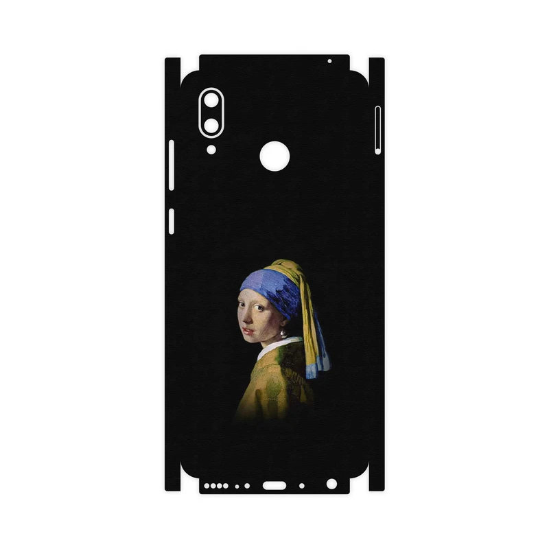 برچسب پوششی ماهوت مدل Girl with a Pearl Earring of Vermeer-FullSkin مناسب برای گوشی موبایل آنر Play