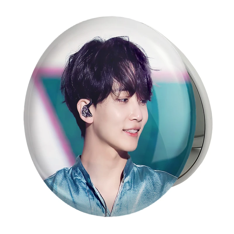 آینه جیبی خندالو طرح جونگهان گروه سونتین Seventeen مدل تاشو کد 21591 