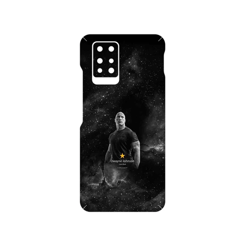 برچسب پوششی ماهوت مدل Dwayne Johnson مناسب برای گوشی موبایل اینفینیکس Note 10 Pro